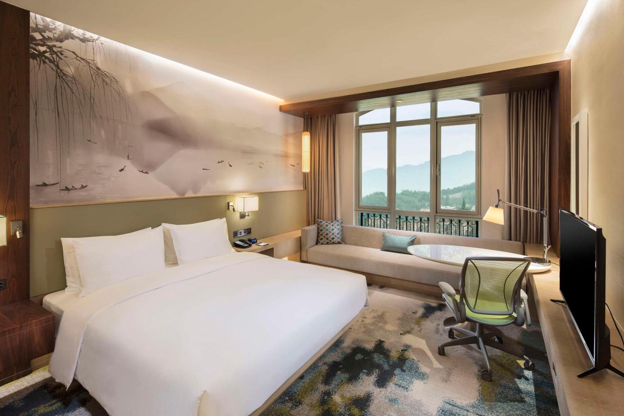 Hilton Garden Inn Hangzhou Lu'Niao Anji Exterior foto