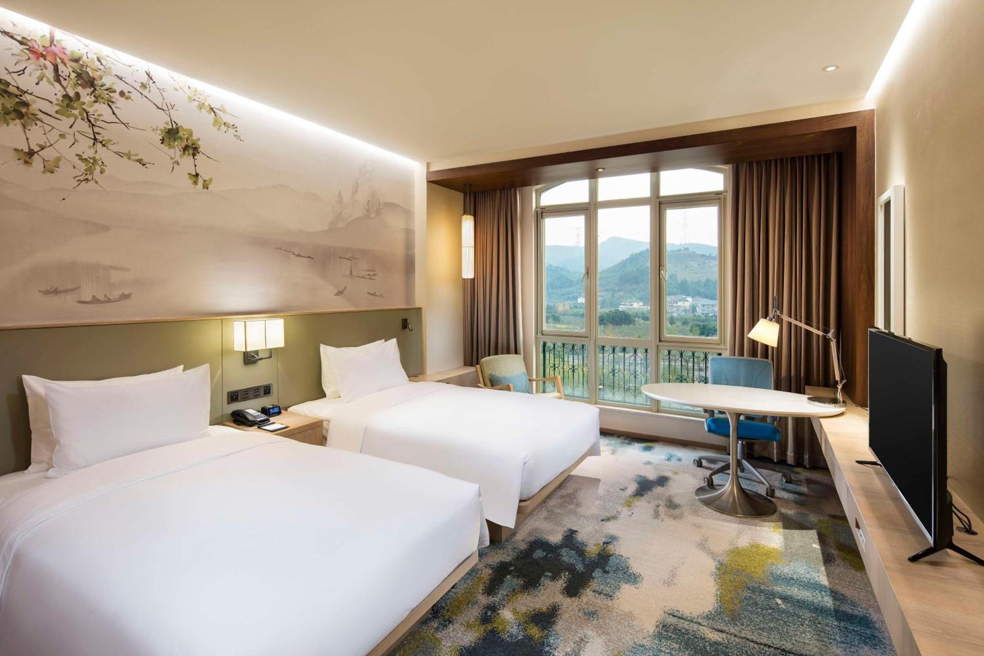 Hilton Garden Inn Hangzhou Lu'Niao Anji Exterior foto